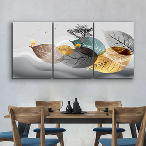 Pintura en Lienzo de Hojas Caídas del Bosque, Pintura de Lujo, Arte de Pared, Impresiones en Aerosol, Decoración del Hogar en Lienzo - Product Image 3