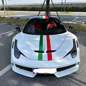 Adecuado para <span class=keywords><strong>Ferrari</strong></span> 458 SP Style Semi-carbon Fiber Parachoques delantero Parachoques trasero Faldones laterales Capucha Kit de carrocería de alta calidad - Product Image 3