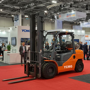 Precio competitivo de fábrica Carretilla elevadora de propano de 2,5 toneladas Contenedor Palanca de cambios lateral Carretilla elevadora de gasolina LPG - Product Image 2