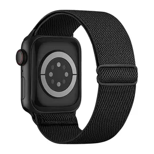49/44/40/45/41/42/38mm High Quality Elastic Nylon Watch Band Coolyep Strap For Apple Watch Series Ultra 8 7 6 5 4 3 2 1