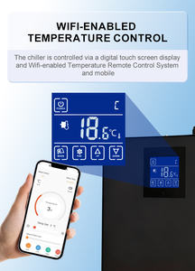 Vente directe d'usine, refroidisseur à ozone Wifi, filtre à glace froide, filtre à chaleur, 1/2hp, refroidisseur à glace UV, refroidisseur à immersion froide - Product Image 4