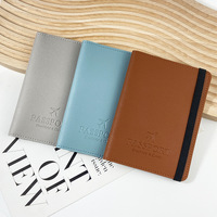 Etui de passeport australien écologique en cuir PU avec bande élastique et design italien