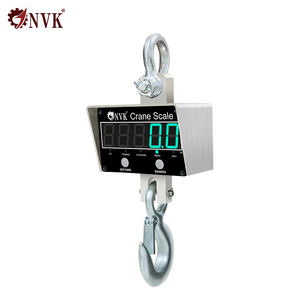 हॉट सेलिंग सस्ते ओम के नेतृत्व में क्रेन स्केल 500 किलो/1000 किलोग्राम उच्च गुणवत्ता वाले वाटरप्रूफ स्टेनलेस स्टील हैंग स्केल - Product Image 5