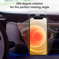 Aksesoris Ponsel Murah Pengisi Daya Mobil Nirkabel Magnetik Cepat 15W untuk Mobil dengan Pengisi Daya Nirkabel