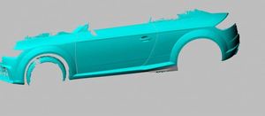 ชุดแต่งสเกิร์ตข้างคาร์บอนไฟเบอร์ 4 ชิ้น/ชุด สำหรับรถยนต์ออดี้ ทีที เอ็มเค3 รุ่น 8S ทีทีเอส ทีทีอาร์เอส ทีที เอสไลน์ 2 ประตู ปี 2015-2018 - Product Image 3