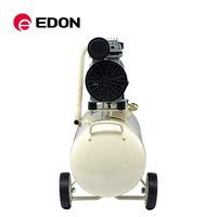 Compresseur d'air industriel EDON 220V mobile, silencieux, pour pneus et peinture