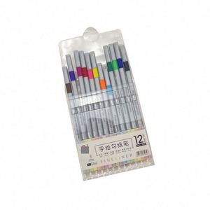 ชุดปากกาเขียนเส้นเล็ก 0.4 มม. สำหรับวาดภาพ ระบายสี เขียนตัวอักษร พร้อมโลโก้สั่งทำ - Product Image 2