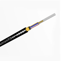 Câble à fibre optique ADSS à gaine simple ODM OEM, 2-144 fibres, monomode G652D, gaine en PE avec fil d'aramide, installation aérienne