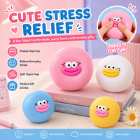 Jouet Squishy Anti-Stress à Grande Bouche de Saucisse, Modèle Fluide à Rebond Lent, Amusant et Ludique, Emballage en Sachet pour Jeunes