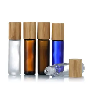 5ml 10ml Empty Luxury Glass Roller Perfume Bottle Oil Roll On Deodorant Bottle Eye Cream Roller Bottle For Oil