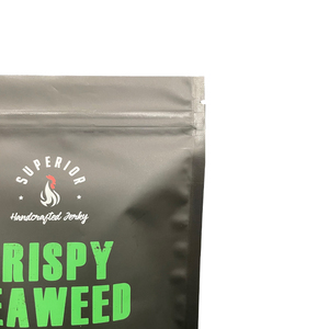 Hot Selling Factory Custom Printed Packaging Bags Clear <b>Window</b> Stand up Ziplock Pouch for Beef Jerky Snack - Product Image 5