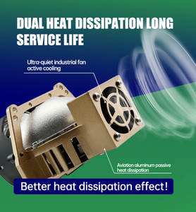 Hi-Beam 12V Bi-LED โปรเจคเตอร์เลนส์ไฟหน้ารถสีขาว6000K high CSP ไฟหน้าสำหรับ BMW Honda รวมทั้ง <span class=keywords><strong>Corolla</strong></span> - Product Image 5