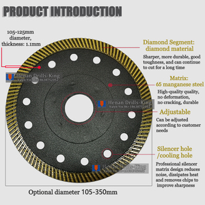 Disco de Corte de Cerámica de Porcelana, <span class=keywords><strong>Precio</strong></span> de Fábrica en China, Disco de Sierra de Diamante Ultrafino para Cortar Baldosas de Cerámica - Product Image 4