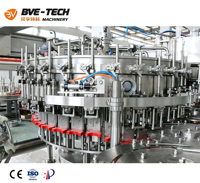 Línea de Producción de Bebidas Carbonatadas 3 en 1 Totalmente Automática CSD32-32-10, Agua Carbonatada, Bebidas Espumosas, Refrescos Carbonatados
