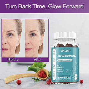 ASAP Private Label Niacinamide Gummies-Food Grade Beauty <b>Supplement</b> for Adult Skin Health - Product Image 2