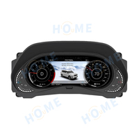 Cluster numérique de mise à niveau pour Nissan Patrol Y62 Armada 2008-2022 12.3 "Système Linux Écran d'affichage d'instrument de tableau de bord de voiture