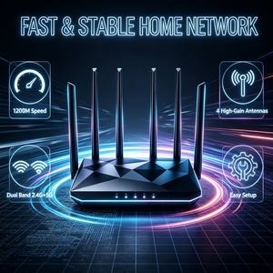 Routeur WiFi 6 portable <span class=keywords><strong>AX6000</strong></span> double bande avec gestion des appareils par IA pour la maison, l'école et le bureau - Product Image 2