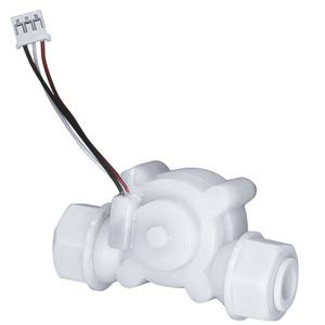 ミニチュアプラスチック流量計タービン流量センサー磁気式0.3-3.0L/分工業用水流量センサー電子流量センサー - Product Image 5