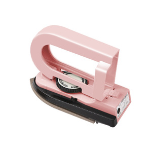Plancha de Vapor Portátil Eléctrica Mini, Plancha de Mano 110V 220V, Vaporizador de Ropa Rosa - Product Image 5