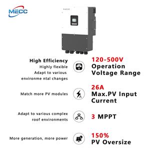 <span class=keywords><strong>Inversor</strong></span> híbrido de sistema solar de EE. UU. 8-15kW Fase dividida 120V 240V 48V IP65 en <span class=keywords><strong>inversor</strong></span> de energía solar fuera de la red - Product Image 3