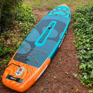 พี.เอฟ. กระดานยืนพายแบบเป่าลม DOG BOARD รุ่น High-Support Wide รับน้ำหนักได้ 430 ปอนด์ สำหรับเล่นเซิร์ฟ BF02 ดีไซน์รองรับน้ำหนักสูง - Product Image 1