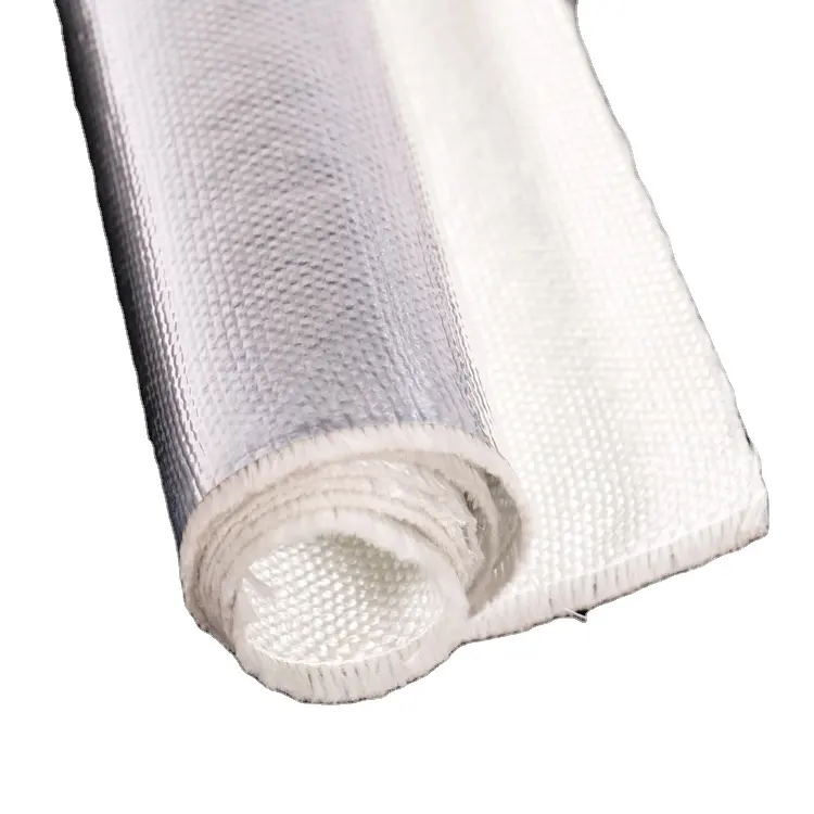 High Quality Aluminum Foil Laminated Fiberglass Woven Roving Cloth High Performance Reinforced Fiberglass Cloth