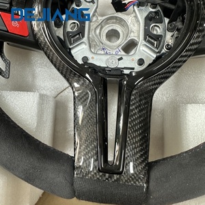 Volante in Fibra di Carbonio e Pelle Scamosciata Personalizzato per <span class=keywords><strong>BMW</strong></span>, Design Originale per F10 F20 F30 F80 F32 F38 F16 F15 Accessori - Product Image 5