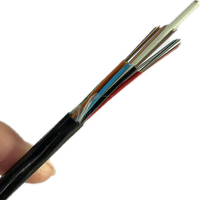 Cable de Comunicación de Fibra Óptica G652D GCYFY de 72 Núcleos, Monomodo, para Exteriores, con Microducto de Soplado de Aire, Resistente al Agua, con Hilo de Aramida