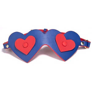 Maschera per Occhi <span class=keywords><strong>Sexy</strong></span> con Logo per Giochi di Coppia, Accessorio per Bondage - Product Image 3