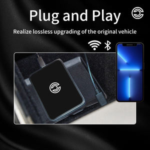 Adaptateur CarPlay sans fil <span class=keywords><strong>pour</strong></span> Tesla modèle 3 modèle Y 2017-2023 Ai Box Dongle Apple BT Wifi Connection Spotify <span class=keywords><strong>Waze</strong></span> IOS15 - Product Image 3