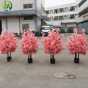 Nouvelle arrivée artificielle Bougainvillier fleur arbre bonsaï personnalisé fleur artificielle pour la décoration de fête de mariage - Product Image 4