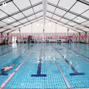 Carpa deportiva de aluminio para pista de hielo y cancha de baloncesto, diseño personalizado, estructura moderna - Product Image 4