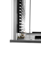 3W-9805301C Rack de circulation ESD industriel pour le stockage de composants électroniques et de cartes PCB, Magazine antistatique SMT, Racks de bureau réglables
