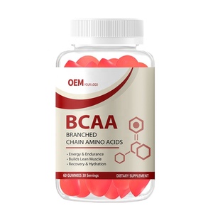 Suplemento de Vitaminas BCAA en Gomitas para Adultos de Alta Calidad, Nutrición Deportiva, Aminoácidos de Cadena Ramificada, Apoya la Recuperación Muscular y la Salud - Product Image 1