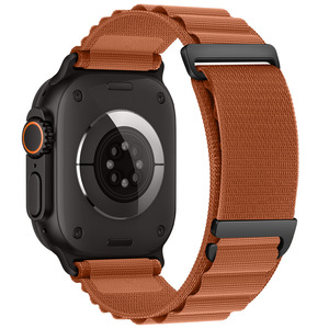 حزام ألباين لوب جديد لساعة أبل 44 ملم، 45 ملم، 38/40/41 ملم، سوار نايلون لسلسلة آي ووتش 9876543 SE 10 42/46 ملم، ألترا <span class=keywords><strong>2</strong></span>، حزام 49 ملم - Product Image 6