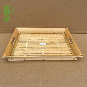 Couvre-plat en bambou fait main avec filet fin, écologique, pour table à manger, restaurant, hôtel et usage domestique - Product Image 4