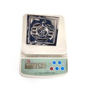 <span class=keywords><strong>Ducha</strong></span> de baño moderna de acero inoxidable de 4 pulgadas, latón, doble de alta calidad, MCBKRPDIO, 6mm de espesor, a prueba de olores, autosellado, desagües de manzana - Product Image 3
