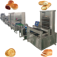 BNT-209F Automatique Ronde Hamburger Machine À Pain Tarte Croustillante Pizza Naan Pain Faisant La Machine Ligne De Production