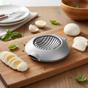 Affettatrice per uova sode e Mozzarella 11x9cm utensile per frutta e verdura - Product Image 3
