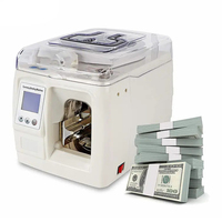 Machine à lier les billets de banque AL-06 30 mm, machine à attacher les billets de banque, liante à bande papier large