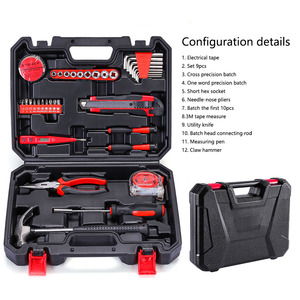 Set di strumenti di forza da 36 pezzi Kit di attrezzi per la casa con supporto OBM ODM OEM include strumenti per tutti gli usi - Product Image 2