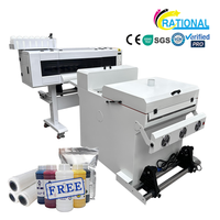 Imprimante DTF 24 pouces 70cm Imprimante de film PET pour T-shirt Machine d'impression DTF numérique pour textile avec secoueur de poudre