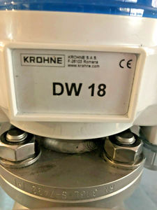 เครื่องวัดอัตราการไหล Krohne ของแท้ # เครื่องวัดอัตราการไหล DW181/B/A/K2 ขนาด 1-1/2 นิ้ว X 14" มีสินค้าในสต็อก - Product Image 6