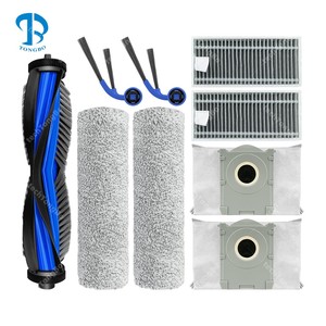 Rodillo de filtro de cepillo lateral principal, bolsa de polvo de trapo para Ecovacs Debot T80 PRO OMNI / T80 OMNI / <span class=keywords><strong>YEEDI</strong></span> M14 PLUS, piezas de Robot aspirador - Product Image 1