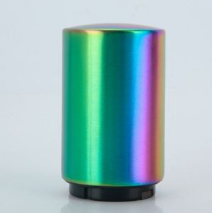 Hot Selling Automatic Push Down Stainless Steel Magnetic Bottle <b>Round</b> Beer Opener - Product Image 5