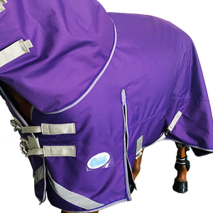 Высокое качество, конный ковер, одеяло с флисовой подкладкой для холодной погоды, согревает зимой - Product Image 3