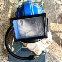 Nouveau casque de sablage Tongbao Blast Safety en ABS et toile, avec cape, capuche et chemise