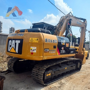 Excavadora de cadenas CAT 315D2L de 15 toneladas usada para sitios de excavación pequeños a medianos, excavadora Caterpillar de Japón a buen precio para granjas - Product Image 1