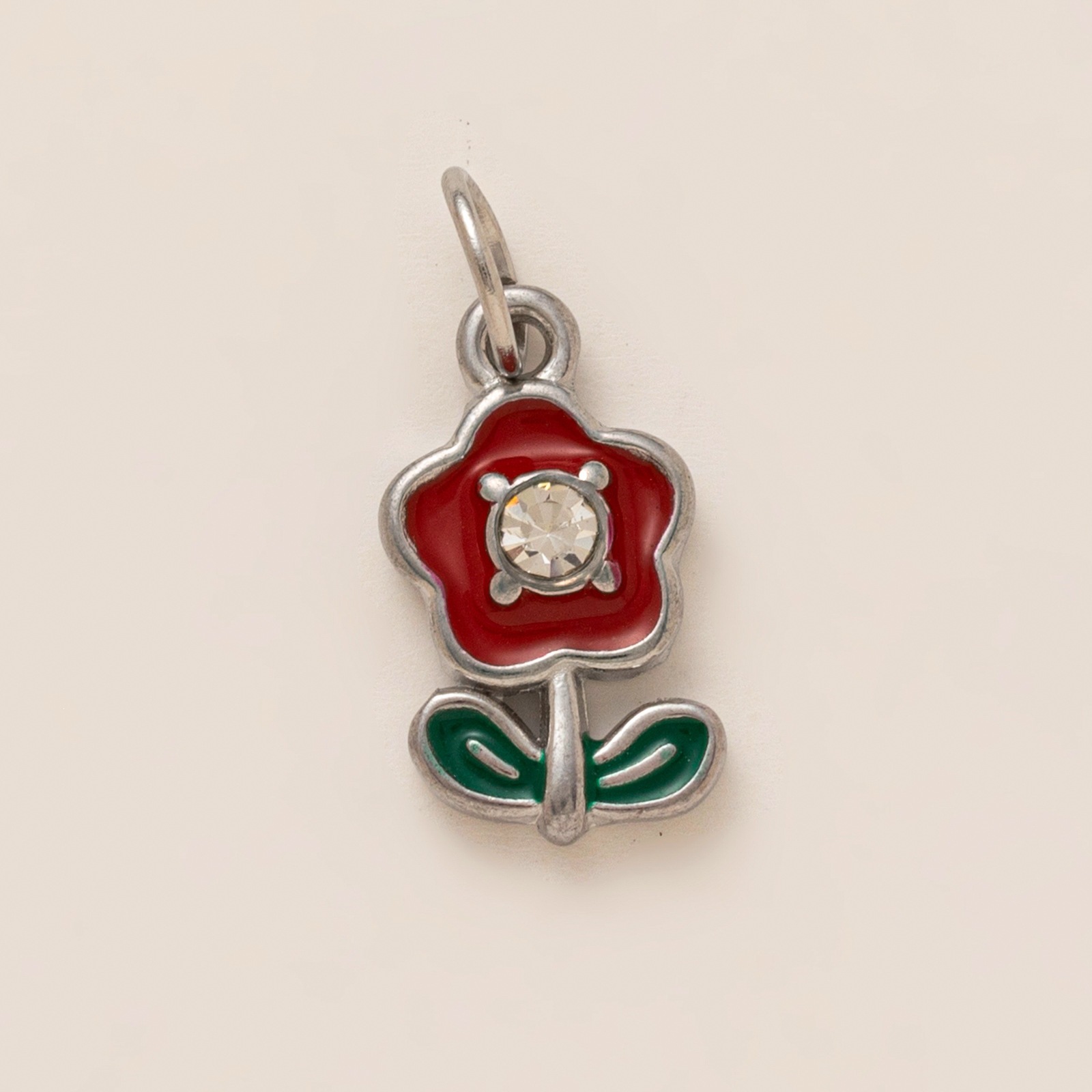 Or 5 fleur rouge