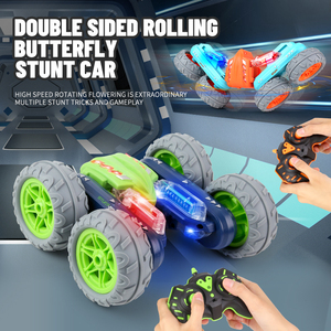 2,4 Ghz doble cara 360 Flips Control remoto RC coche de carreras 4WD todoterreno Drift <span class=keywords><strong>Stunt</strong></span> juguete para niños - Product Image 3